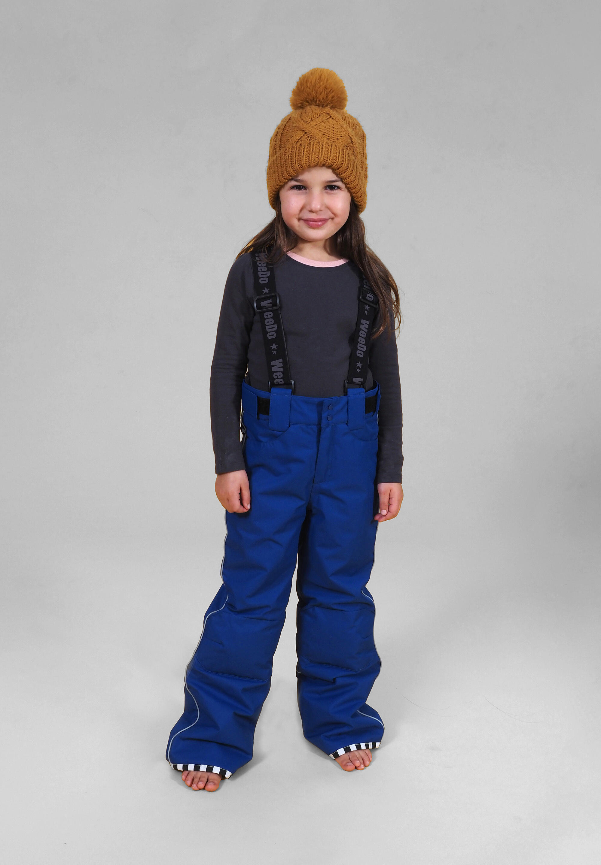 Pantalon de neige POWDO Commander bleu imperméable 3/5