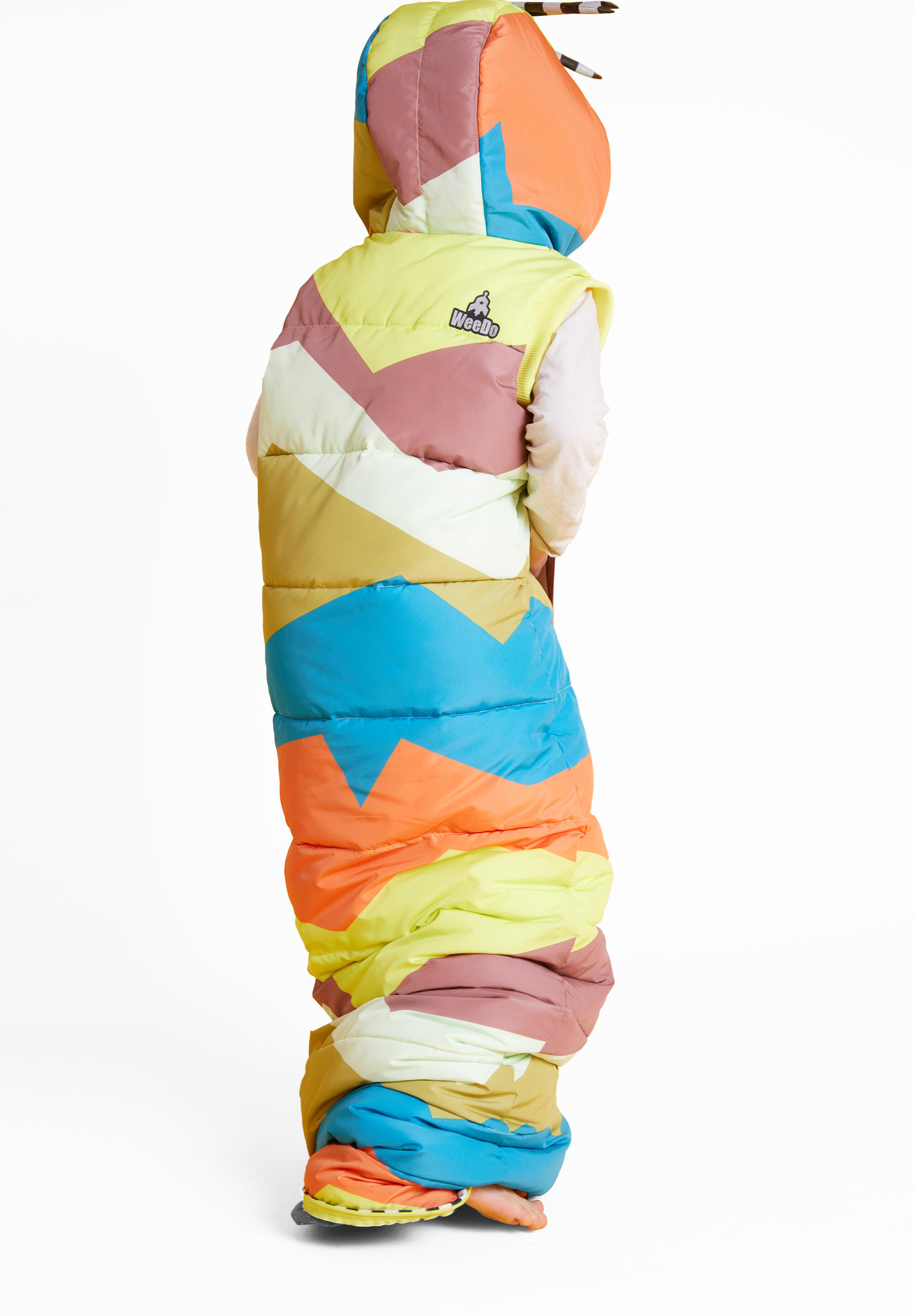 Slaapzak vest WOODY Bird veelkleurig ademend opslagfunctie waterdicht 5/5