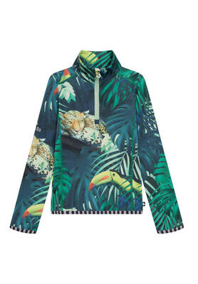 Shirt met lange mouwen jungle veelkleurig