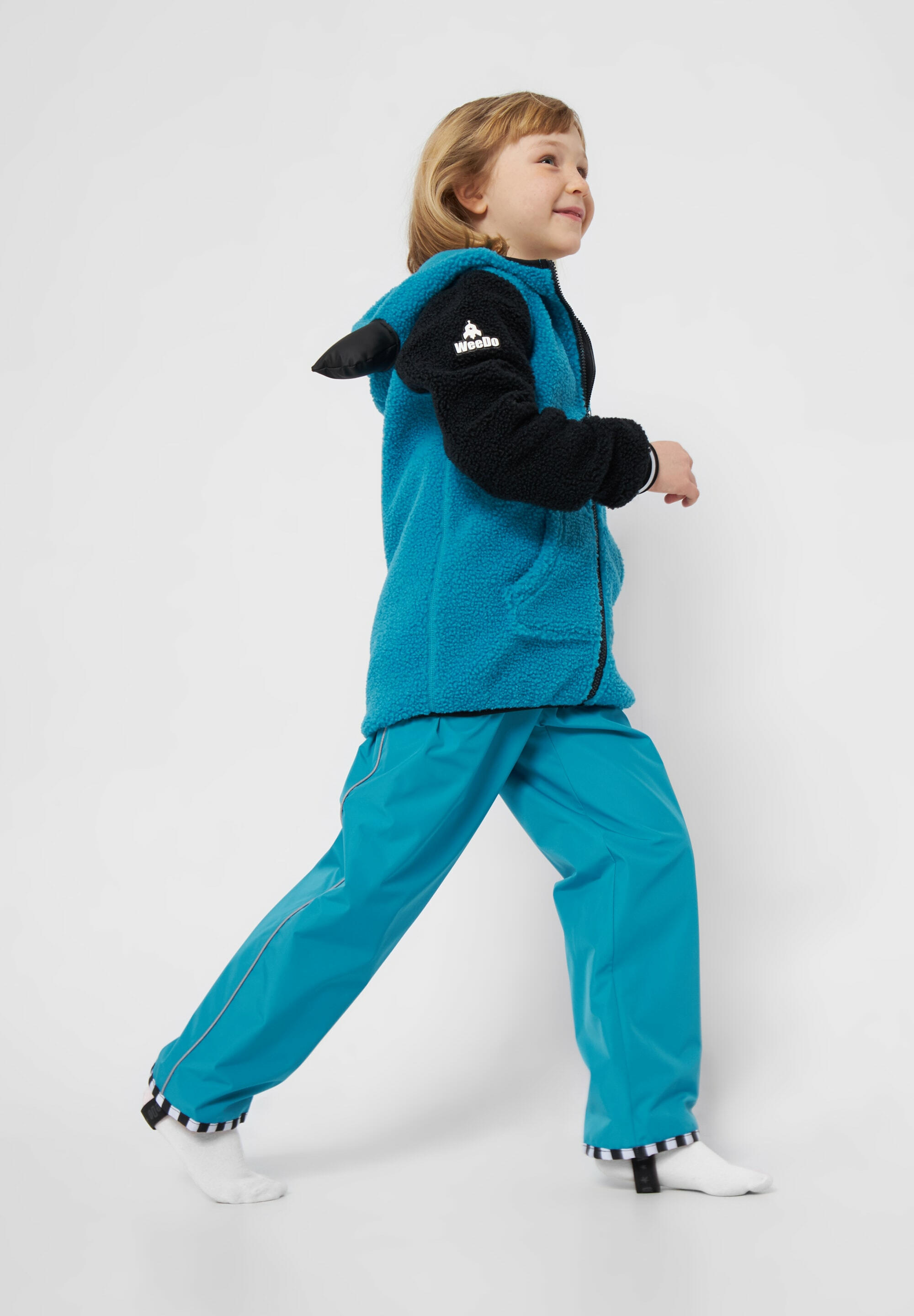 Veste polaire Monster bleu respirant antisalissure régulateur d'humidité 4/5