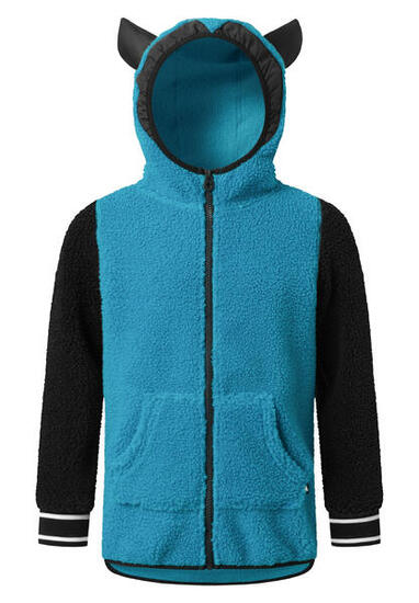 Veste polaire Monster bleu respirant antisalissure régulateur d'humidité