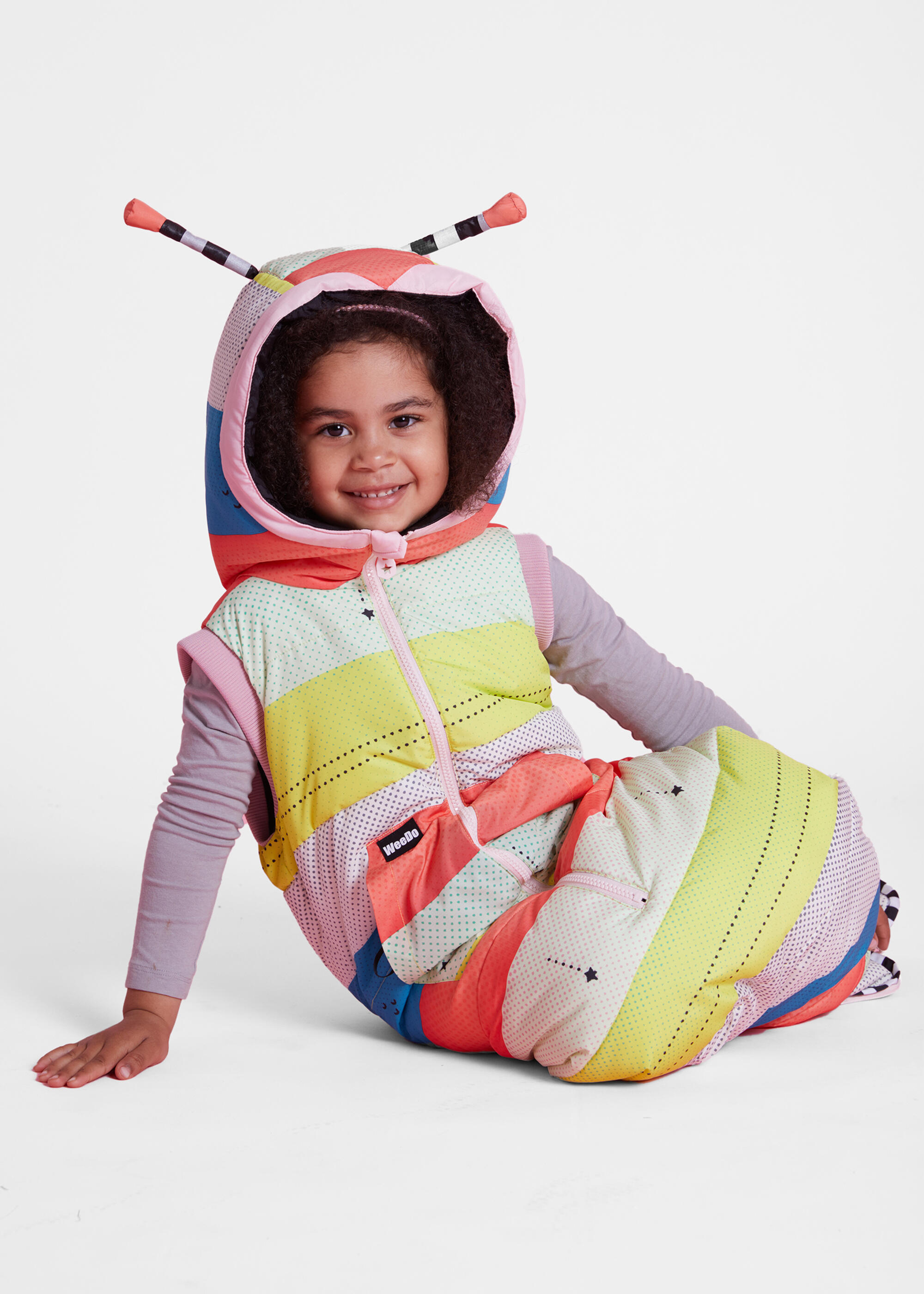 Slaapzak vest HOLLY wit ademend opslagfunctie waterdicht 3/5