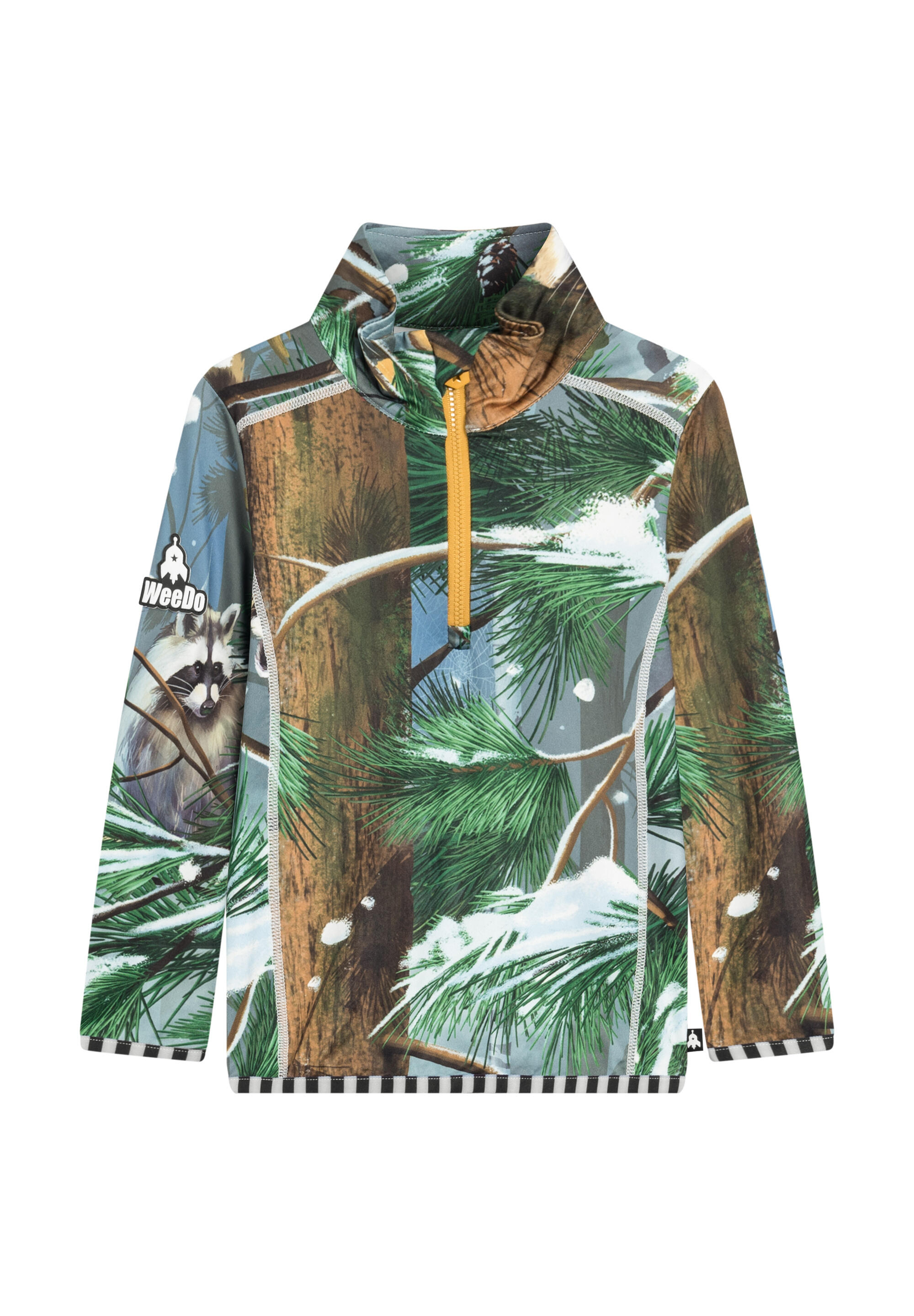WEEDO FUNWEAR Functioneel overhemd WOODS Funderwear bruin