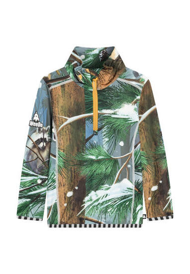 T-shirt fonctionnel WOODS Funderwear marron