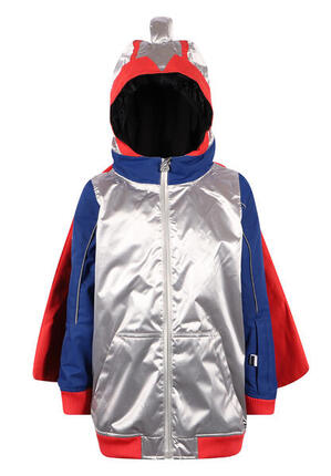 Veste d'hiver POWDO Commander multicolore respirant imperméable