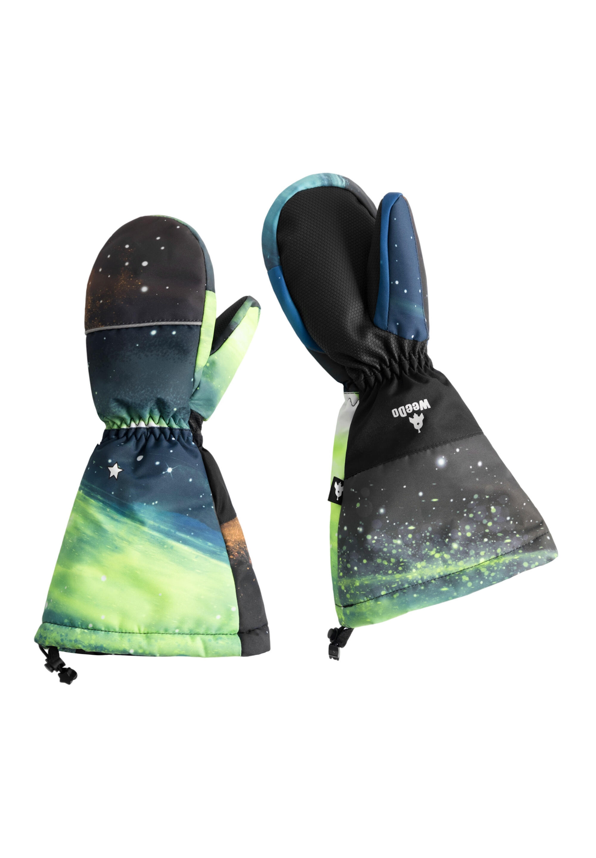 WEEDO FUNWEAR Wanten COSMO Space veelkleurig waterdicht