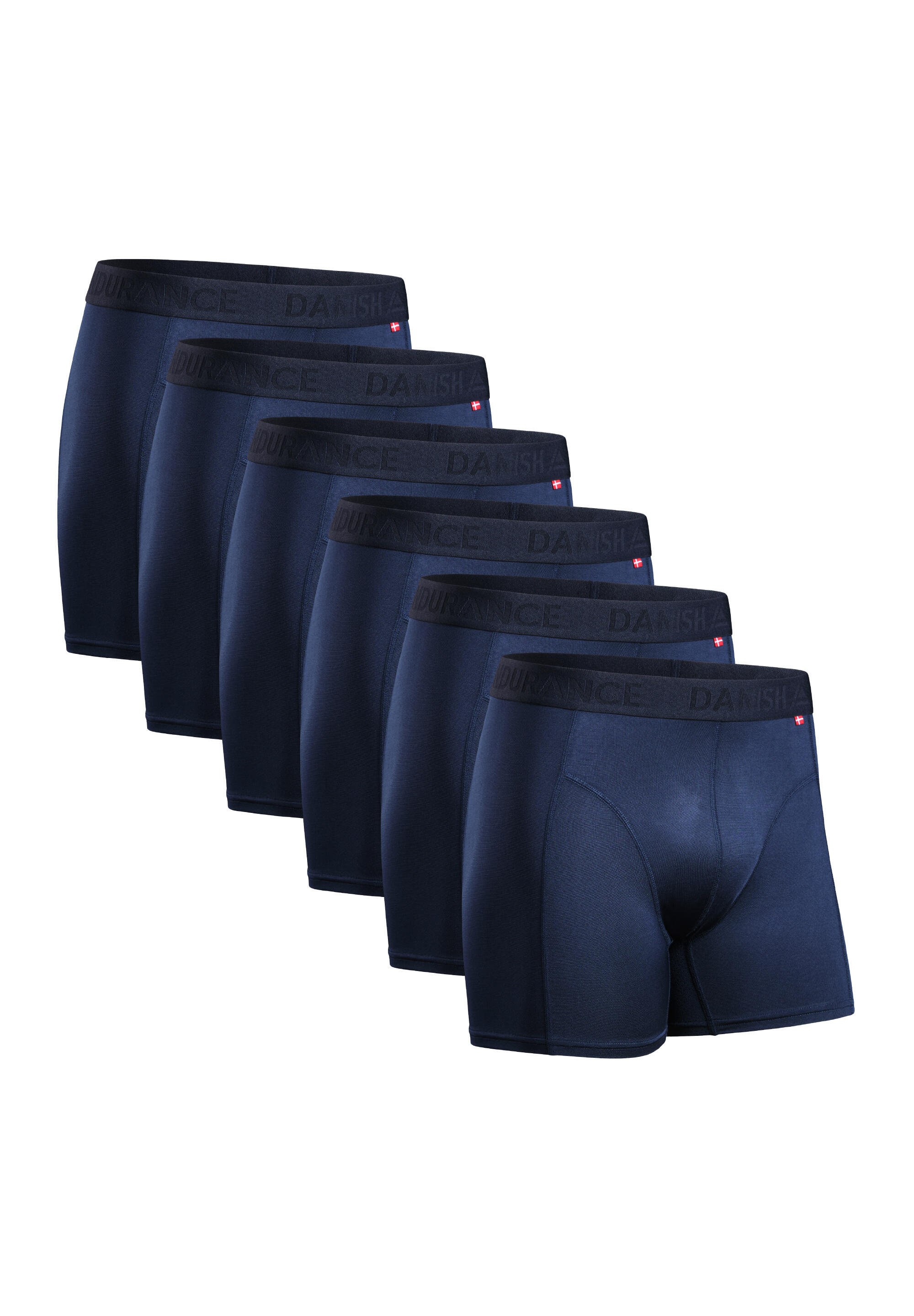 DANISH ENDURANCE Boxershorts Sports Trunks blau atmungsaktiv hygienisch multifunktional