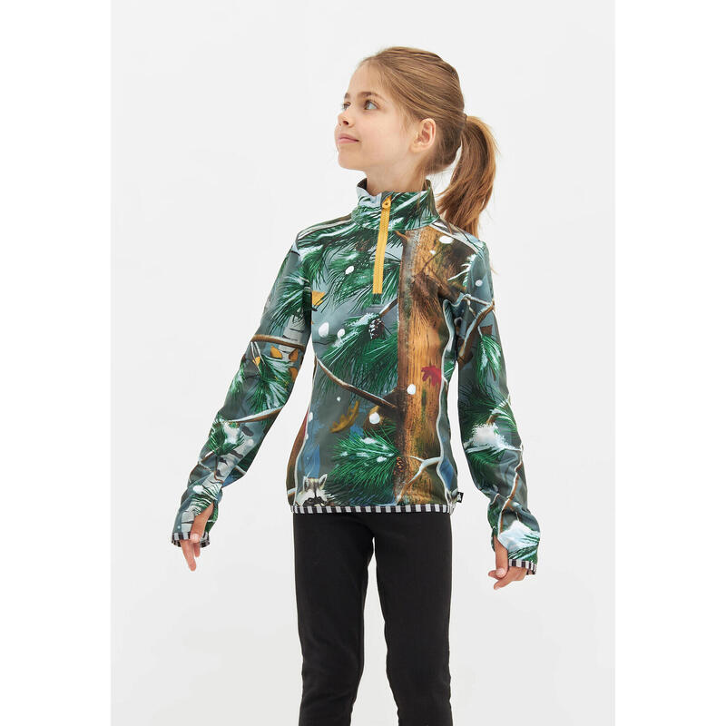 T-shirt fonctionnel WOODS Funderwear marron