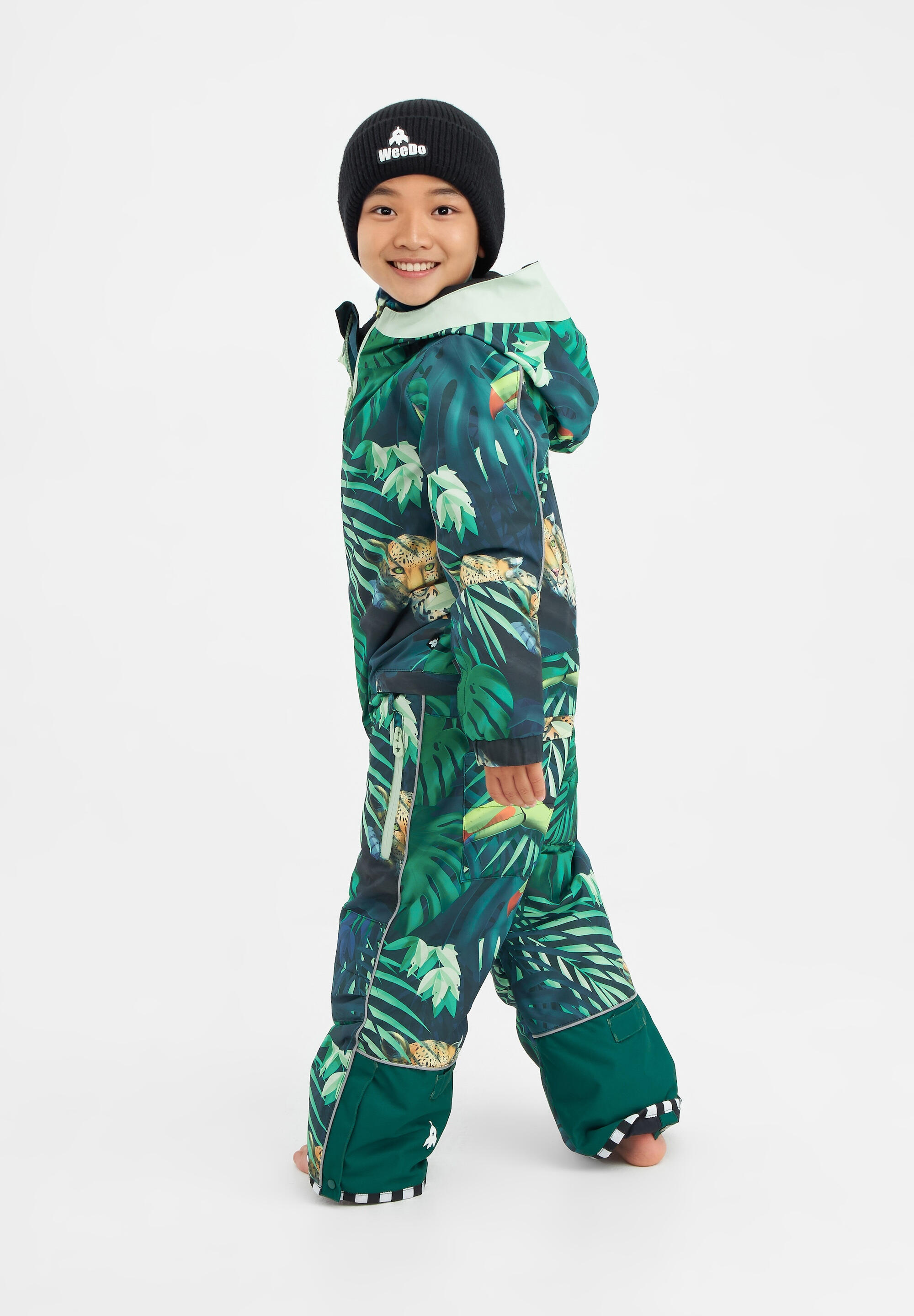 Combinaison de neige COSMO JUNGLE multicolore réchauffement imperméable 5/5