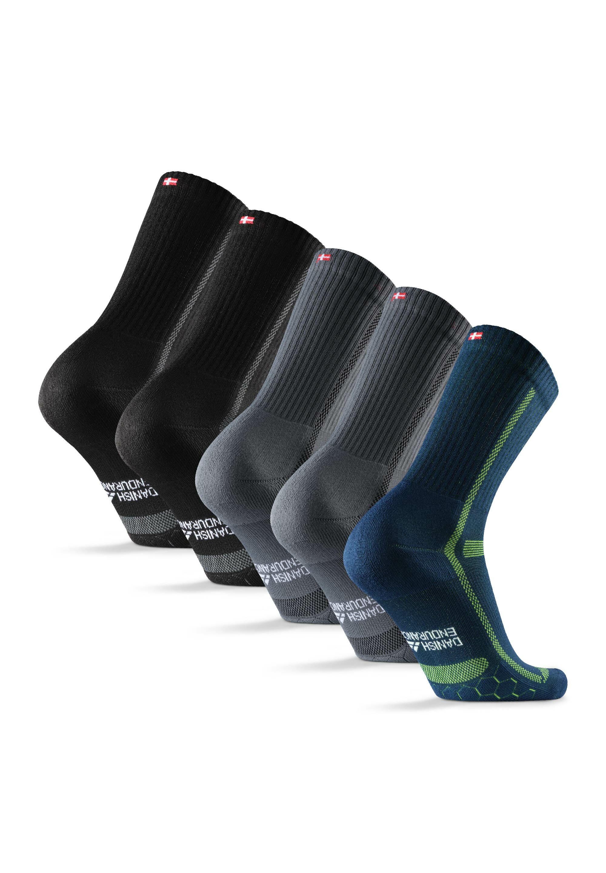 Chaussettes de course Long Distance Crew 2/5