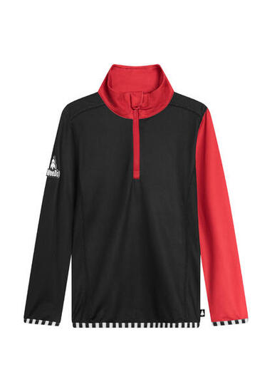 Functioneel overhemd DEVILDO Funderwear zwart