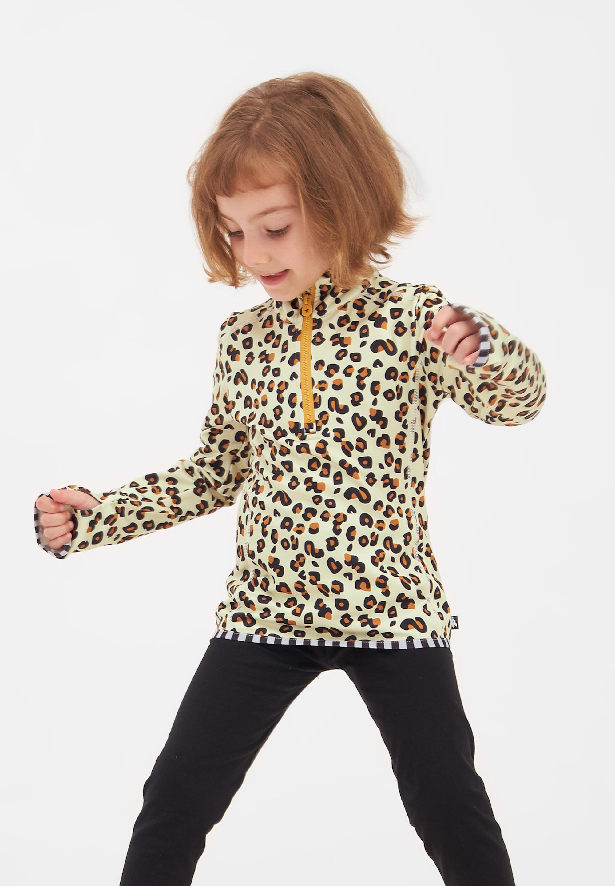 T-shirt fonctionnel CHEETAHDO Funderwear brun clair 3/5