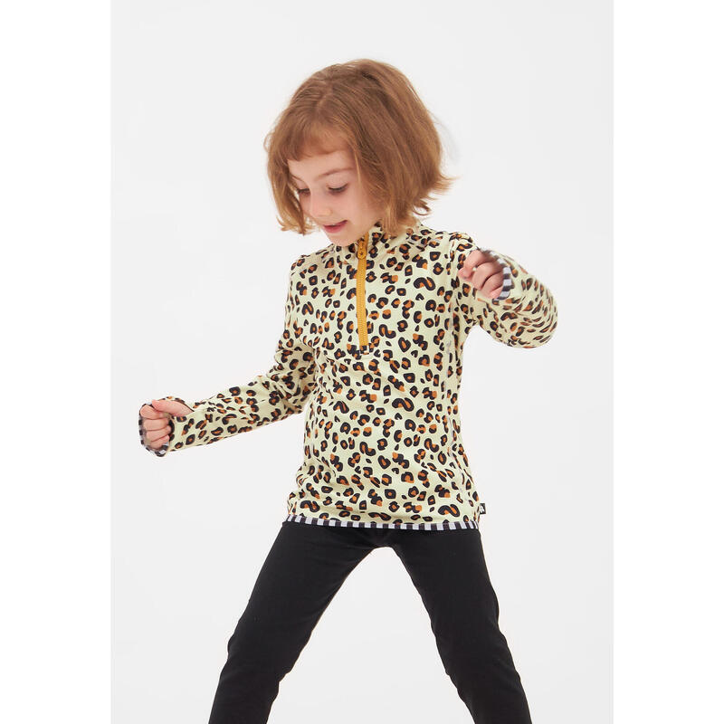 T-shirt fonctionnel CHEETAHDO Funderwear brun clair