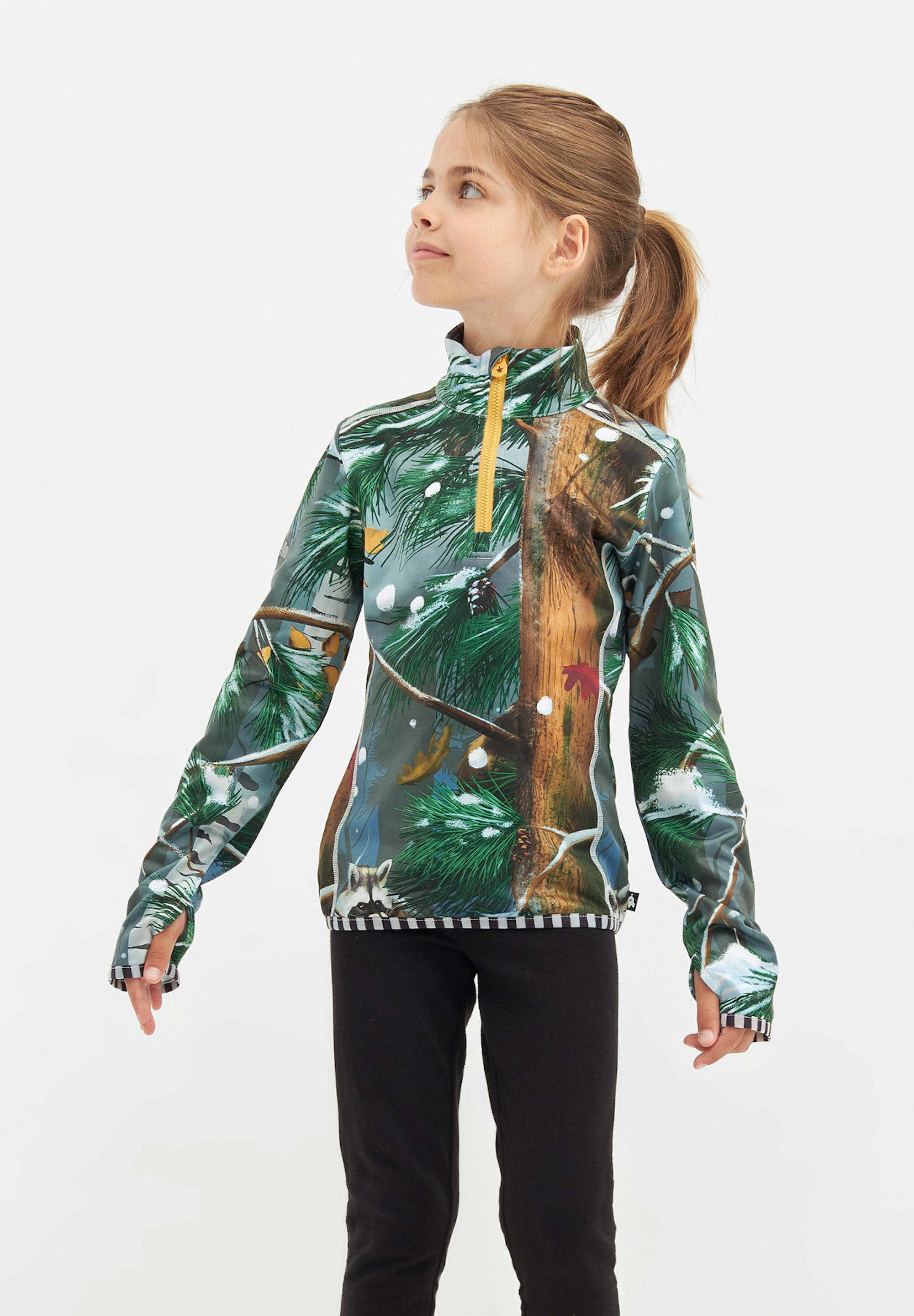 T-shirt fonctionnel WOODS Funderwear marron 3/5
