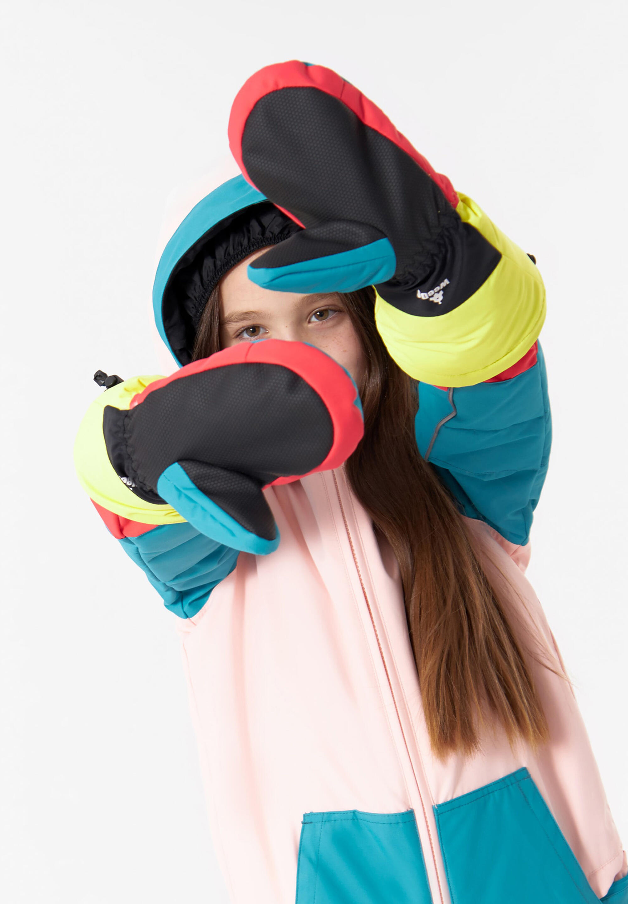 Handschoenen LOVE POW veelkleurig ademend reflecterend waterdicht 2/5