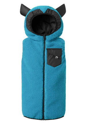 Gilet en polaire Monster bleu respirant antisalissure régulateur d'humidité