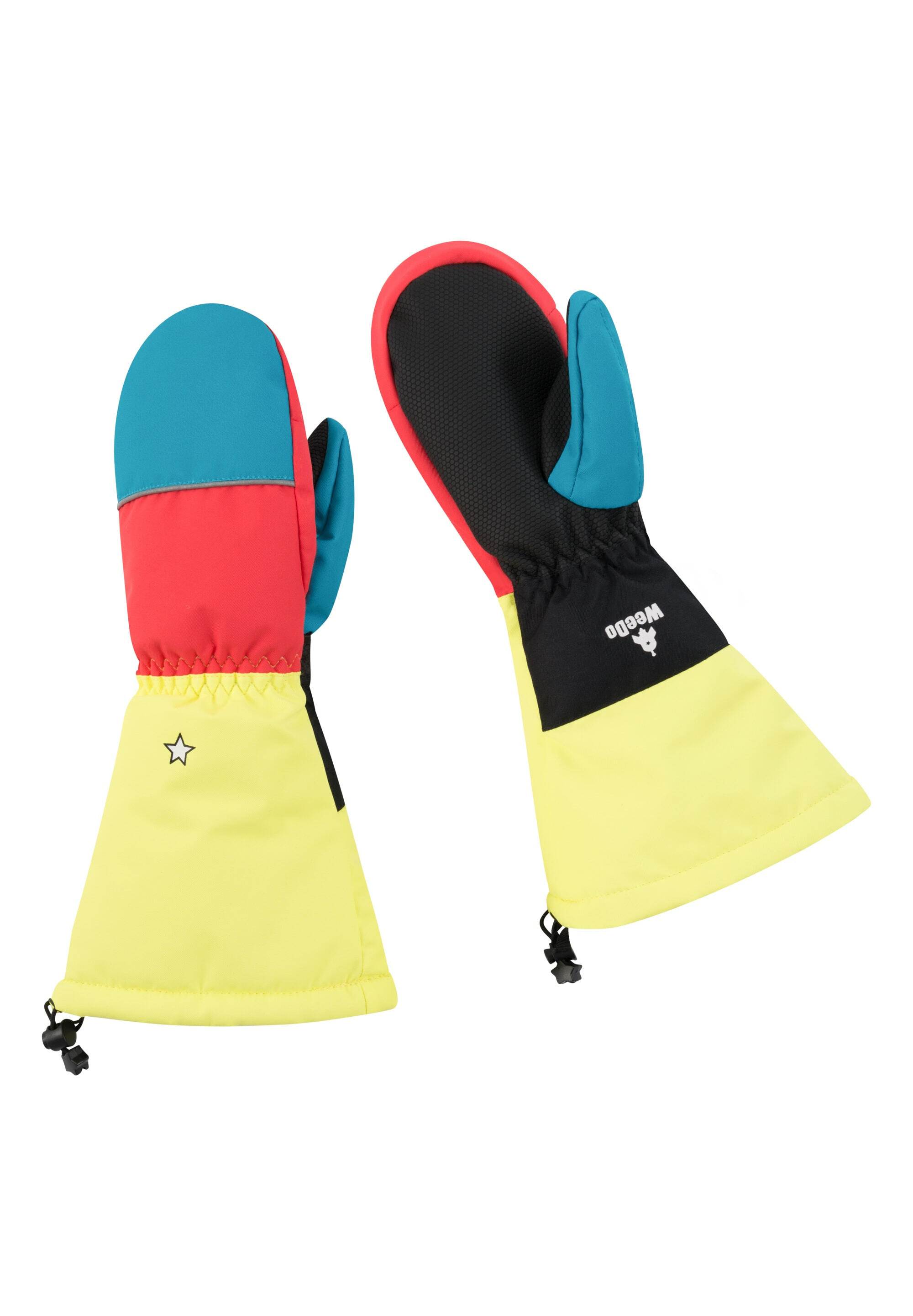 WEEDO FUNWEAR Handschoenen LOVE POW veelkleurig ademend reflecterend waterdicht