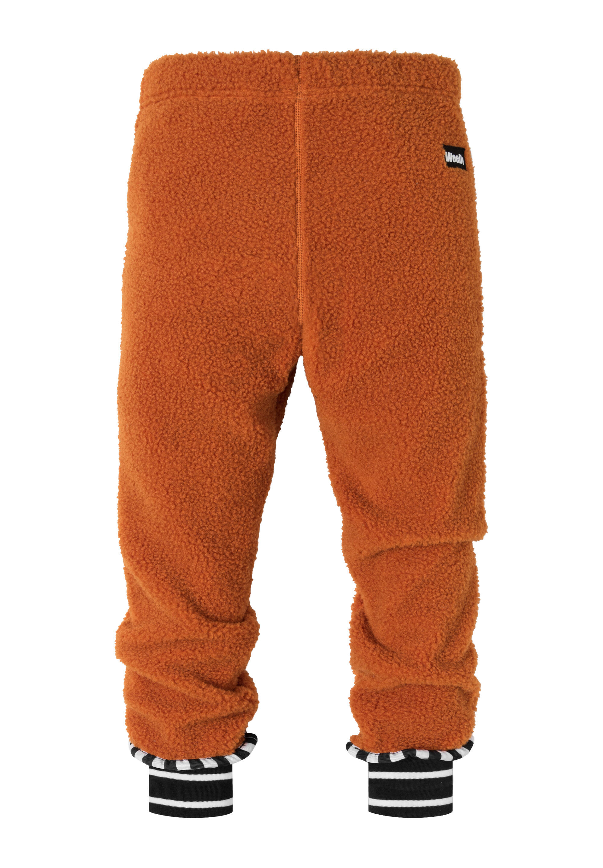 Pantalon en polaire Teddy FOXDO marron lisse réchauffement 2/5