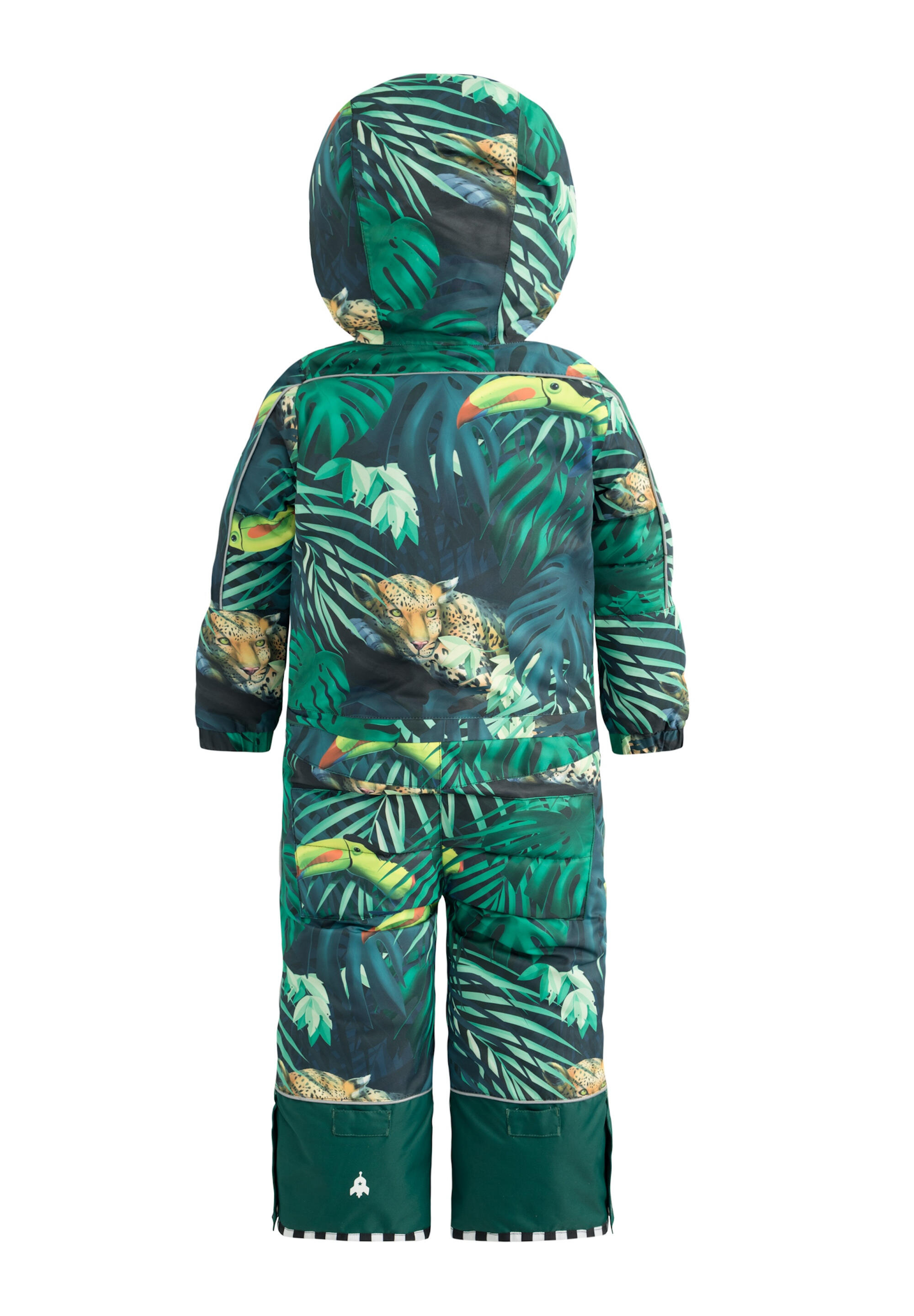 Combinaison de neige COSMO JUNGLE multicolore réchauffement imperméable 2/5