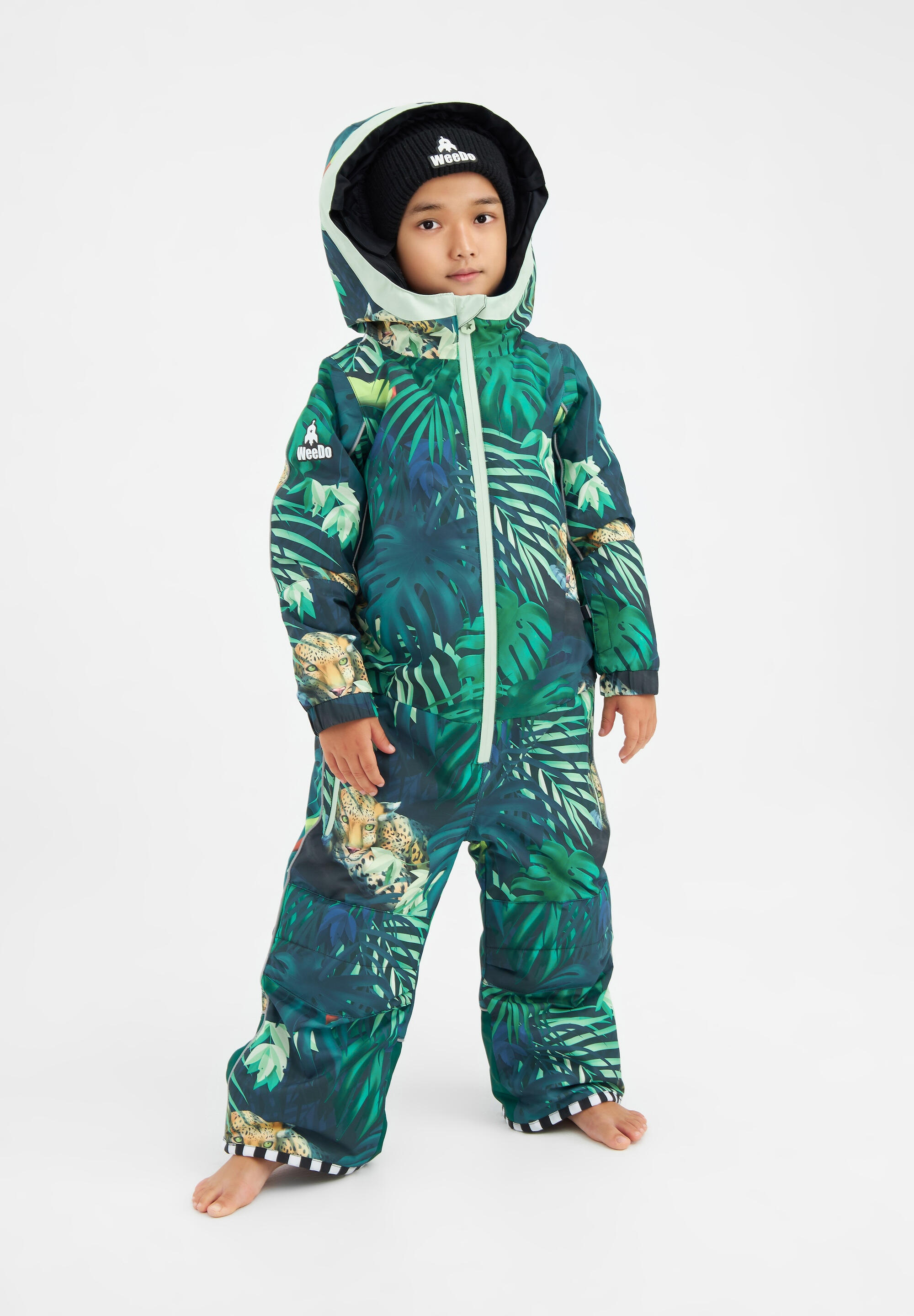 Combinaison de neige COSMO JUNGLE multicolore réchauffement imperméable 3/5