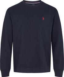 Sweatshirt U.S. POLO ASSN. Adler pour hommes en pur coton - Bleu foncé Grand