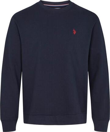Sweatshirt U.S. POLO ASSN. Adler pour hommes en pur coton - Bleu foncé Grand