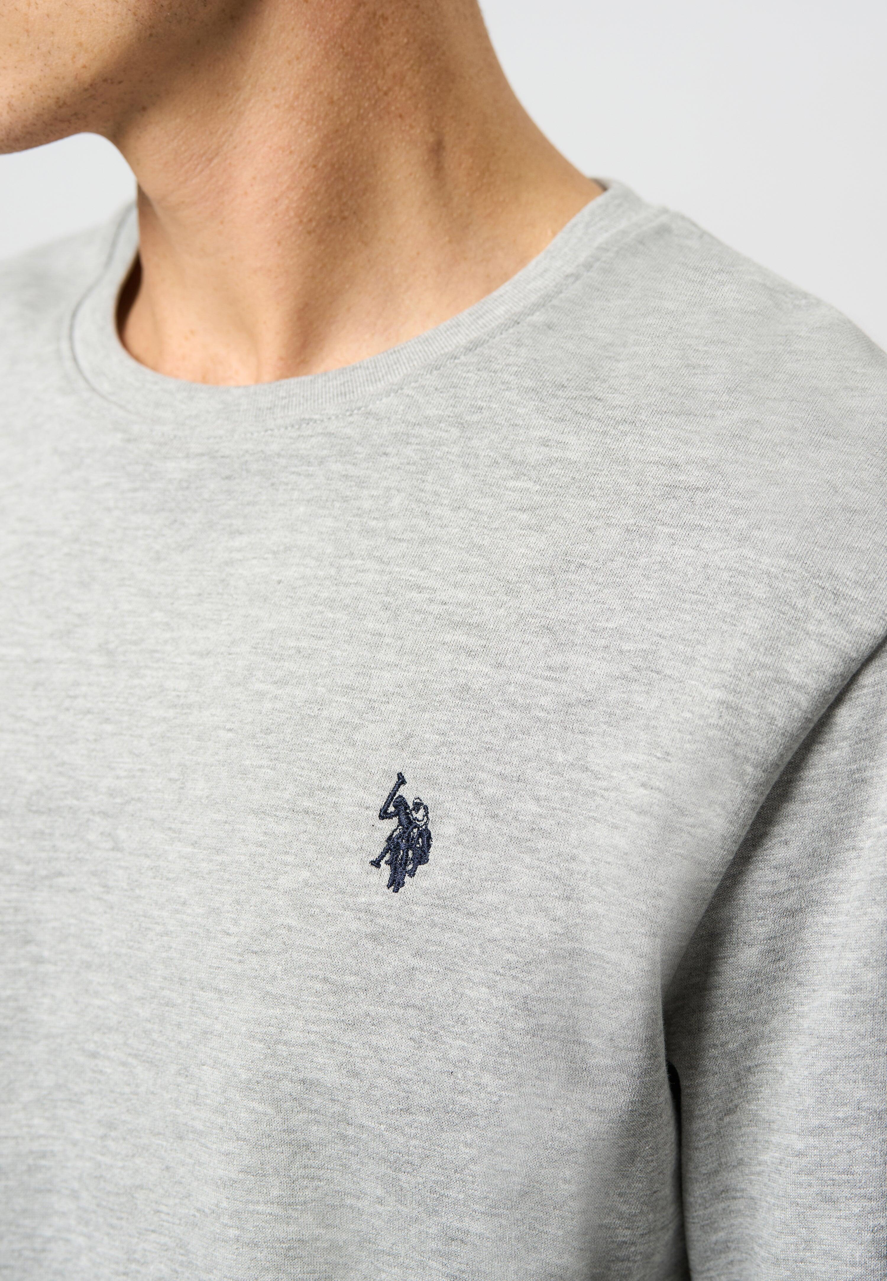 Sweatshirt U.S. POLO ASSN. Adler pour hommes en pur coton - Gris XXXL 2/3