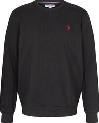 Sweatshirt U.S. POLO ASSN. Adler pour hommes en pur coton - Noir Moyen