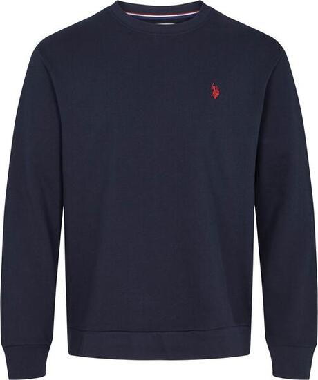 Sweatshirt U.S. POLO ASSN. Adler pour hommes en pur coton - Bleu foncé XL