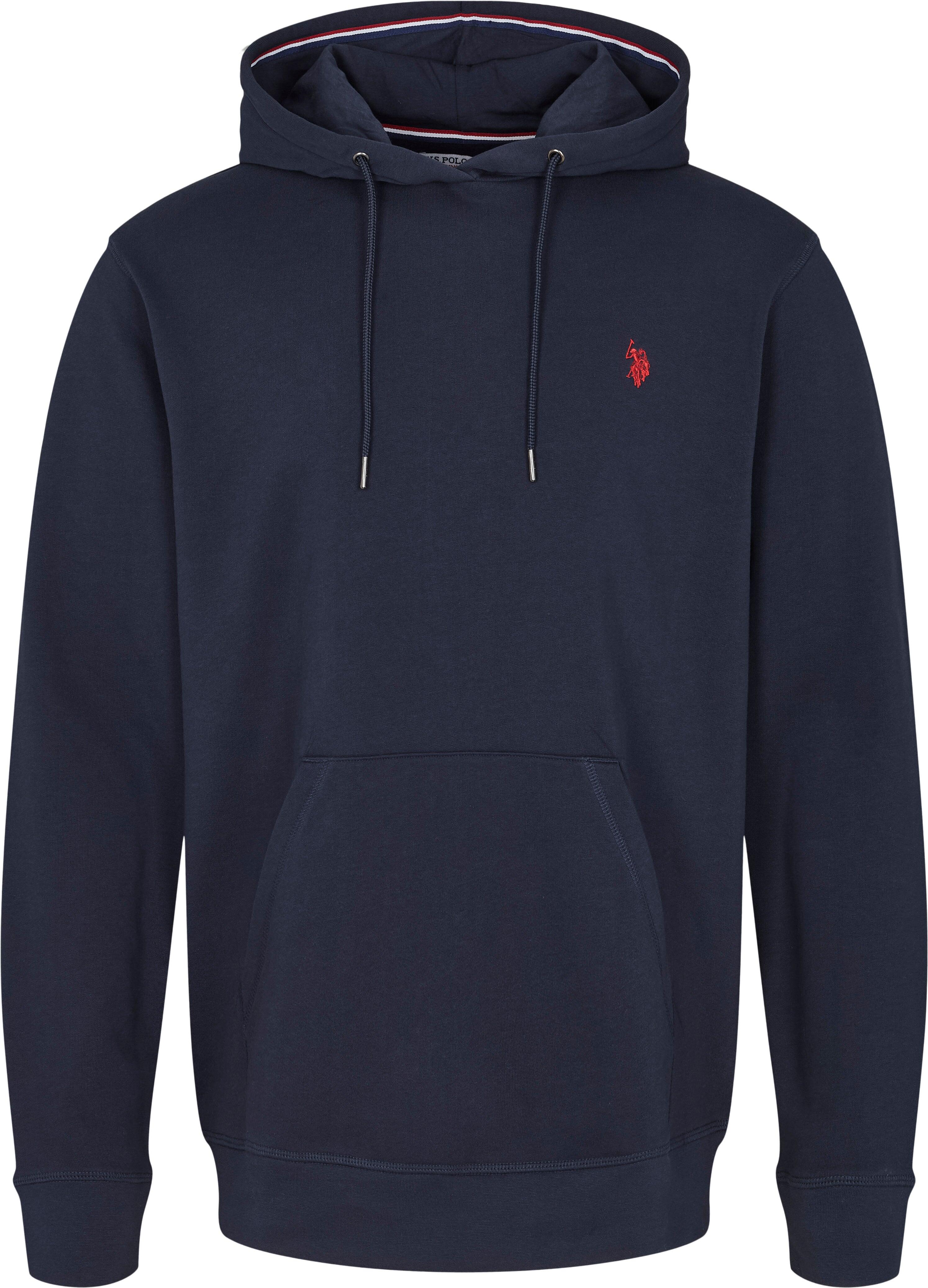 Sweatshirt U.S. POLO ASSN. Brayden pour hommes en pur coton - Bleu foncé Petit 1/3