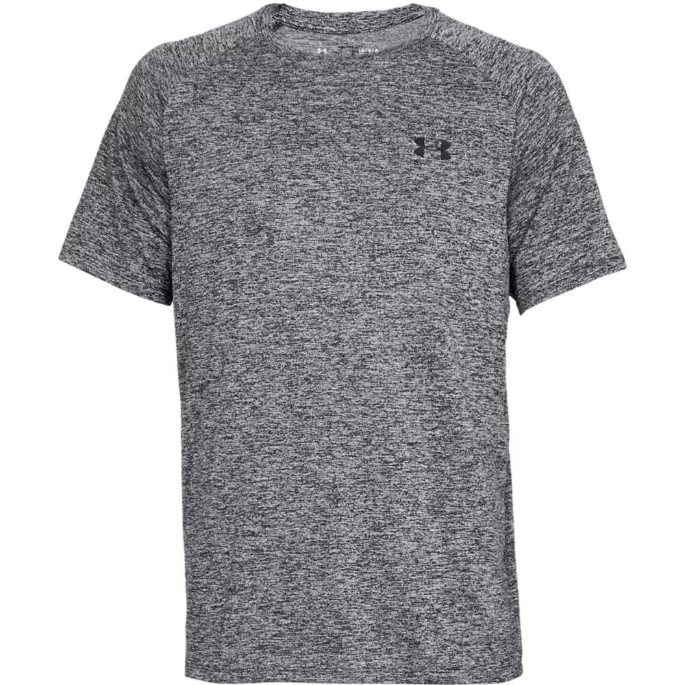 Under Armour Tech 2.0 Kurzarmtrikot Dunkelgrau 6/7