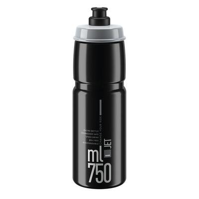 Elite jet 750 ml bidon zwart/grijs