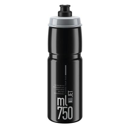 Bidon Elite Jet 750 ml Noir/Gris
