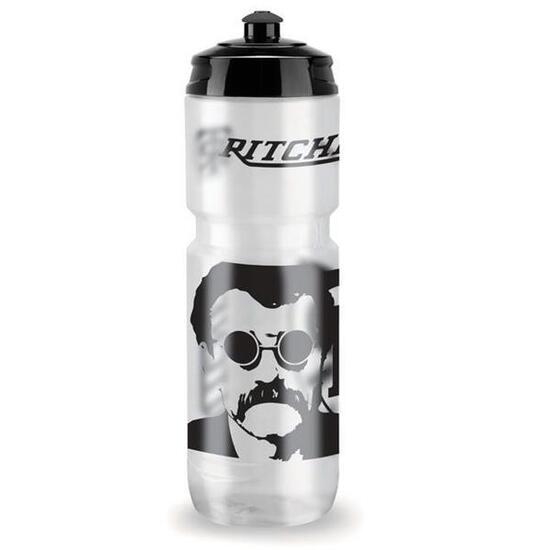 Ritchey A Drink With Tom bouteille d'eau 750 ml transparente noire