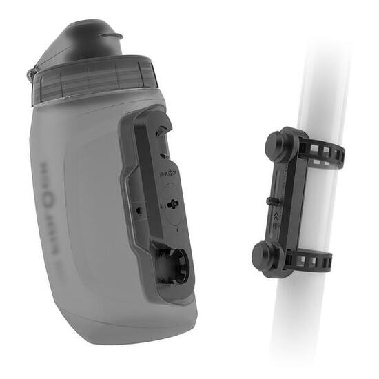 Fidlock Trinkflasche & Halterung Twist 450 ml, Schwarz