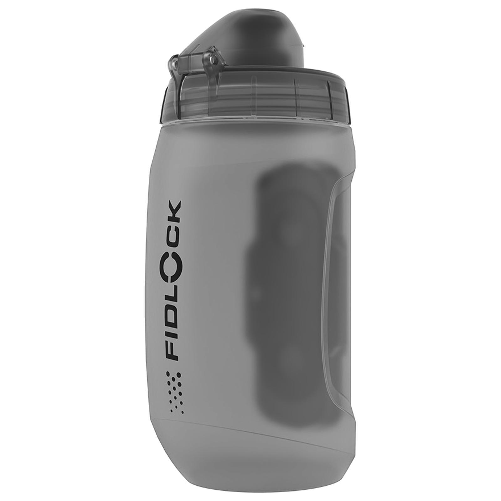 TWIST bottle 450 Trans Black + uni base 2/3