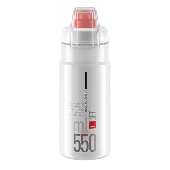 Borraccia Eco-Friendly Elite Jet Plus 550 Ml Rosso