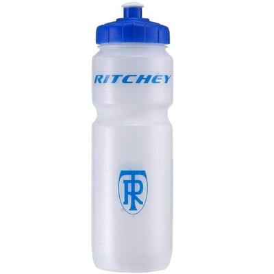 Ritchey Trinkflasche. Transparent Blau
