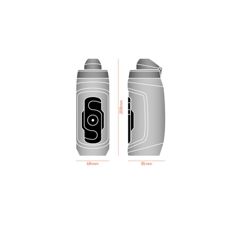 TWIST single bottle 590 - gris