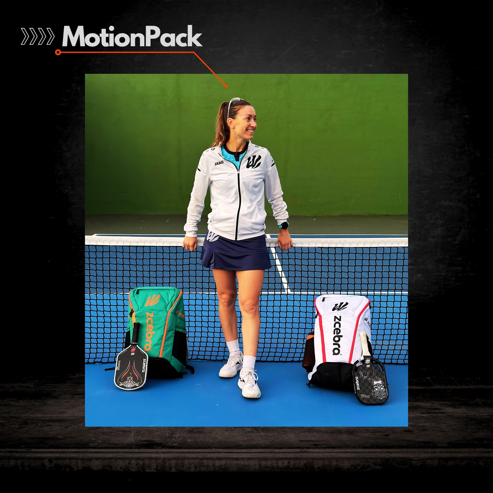 Mochila de Deporte Pickleball Tenis Padel Zcebra MotionPack 50l 7/7