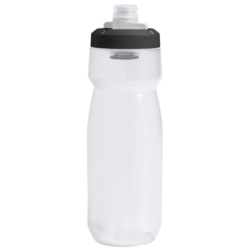 Bouteille à boire Podium 710 ml - Transparent / Noir