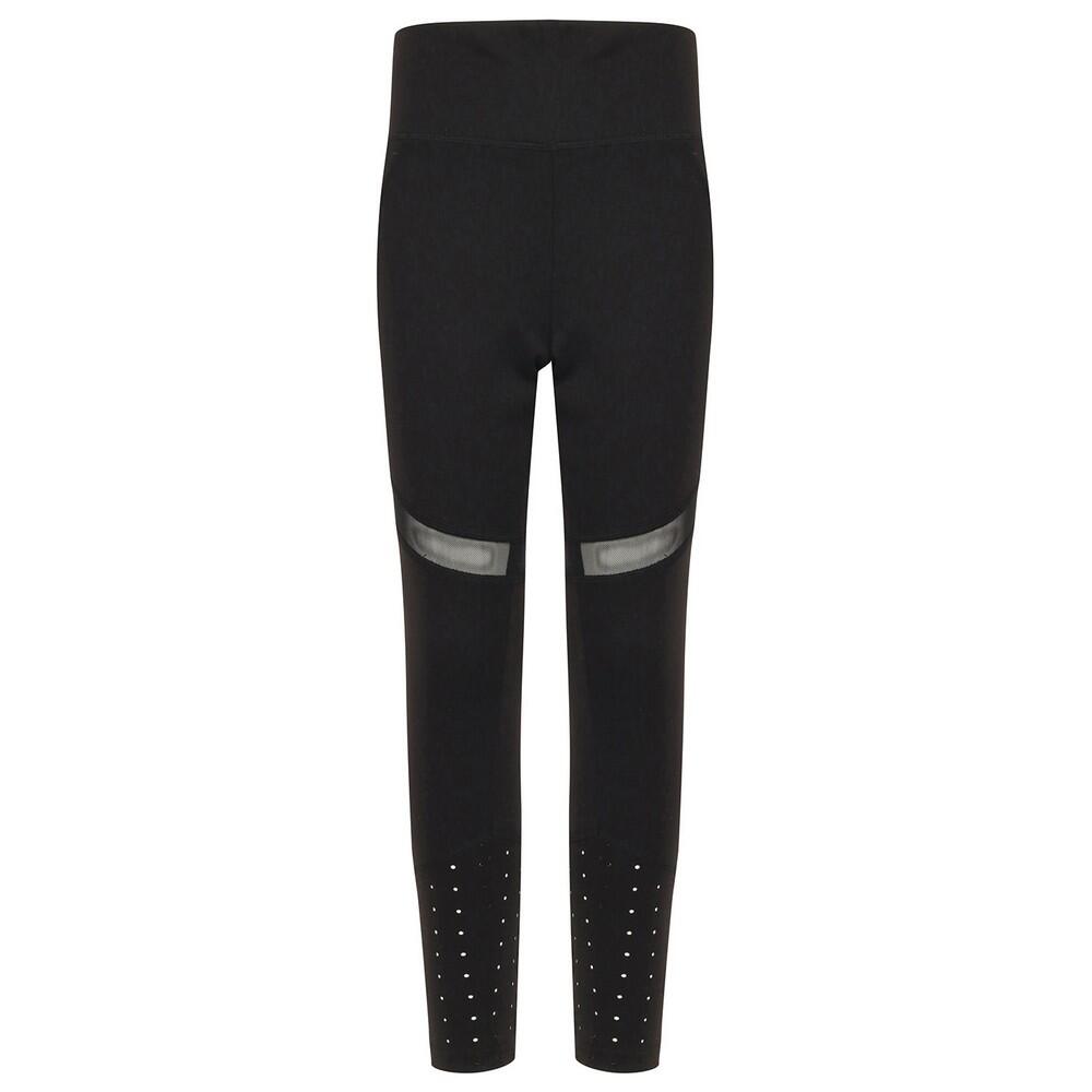 TOMBO Girls Panelled Leggings (Black)