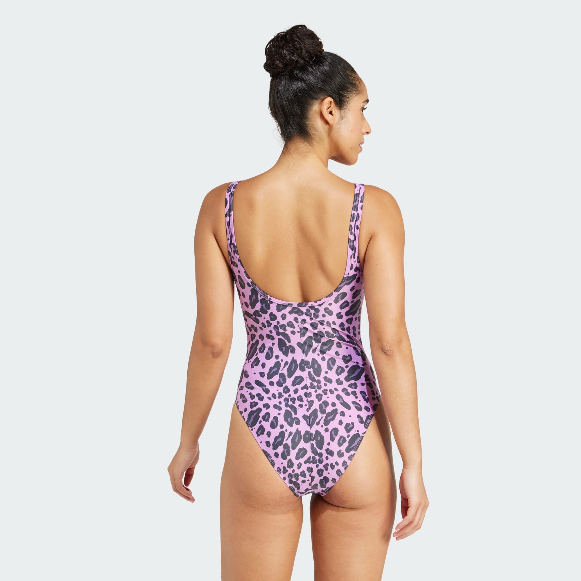 Bañador Essentials Animal Print U-Back 3/5
