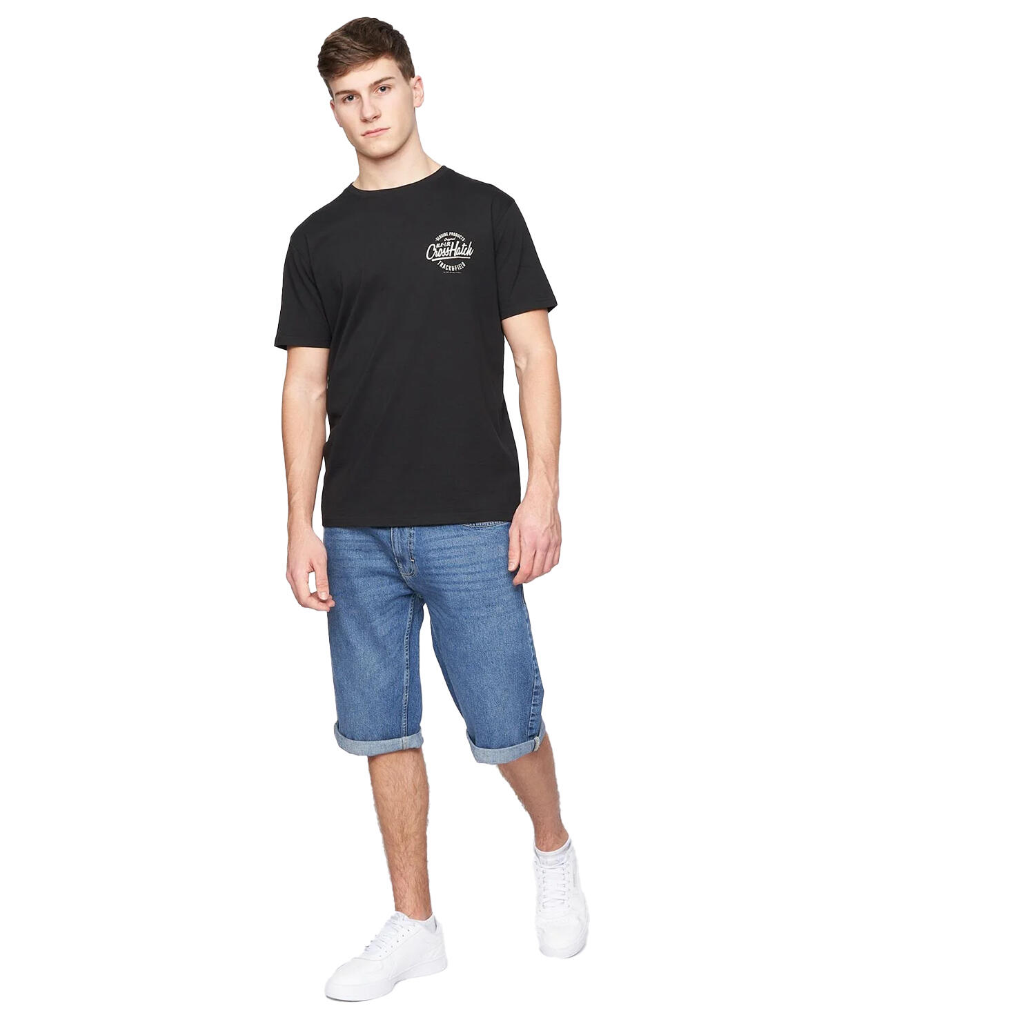 "Tillforth" Freizeitshorts für Herren Steinwaschen 4/4
