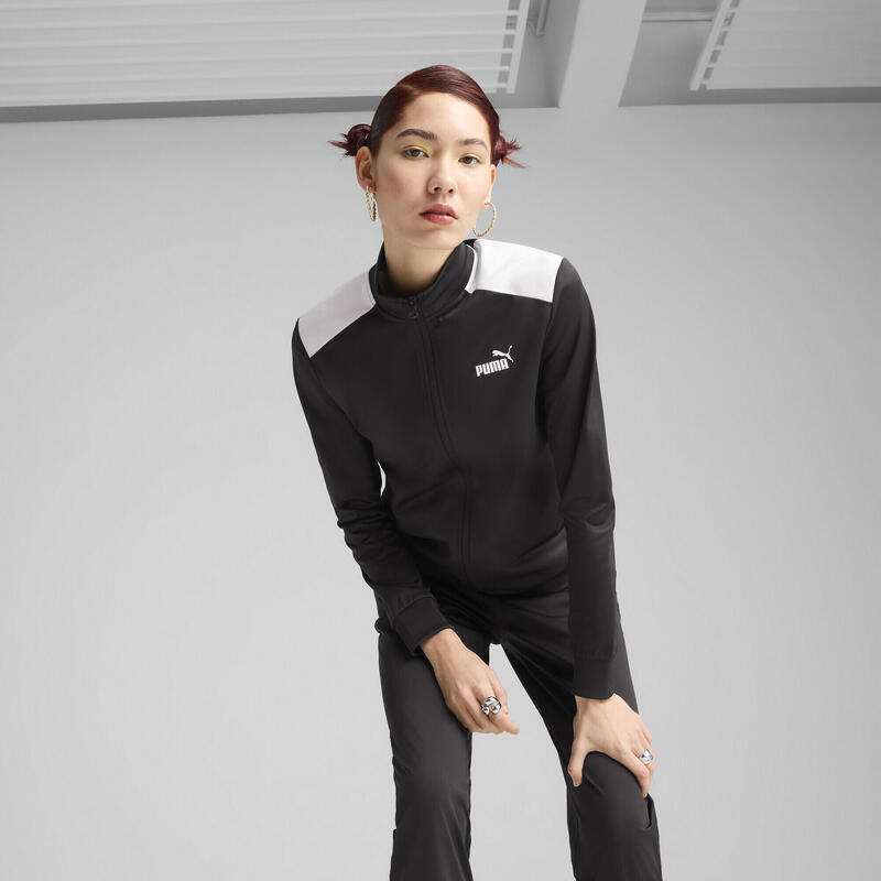Survêtement en polyester Femme PUMA Black