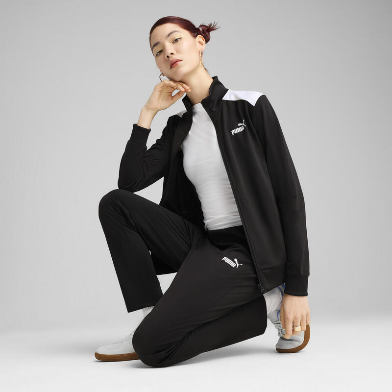 Survêtement en polyester Femme PUMA Black