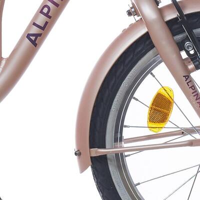 Alpina fortboard set met stang 18 in ocean misty pink matt