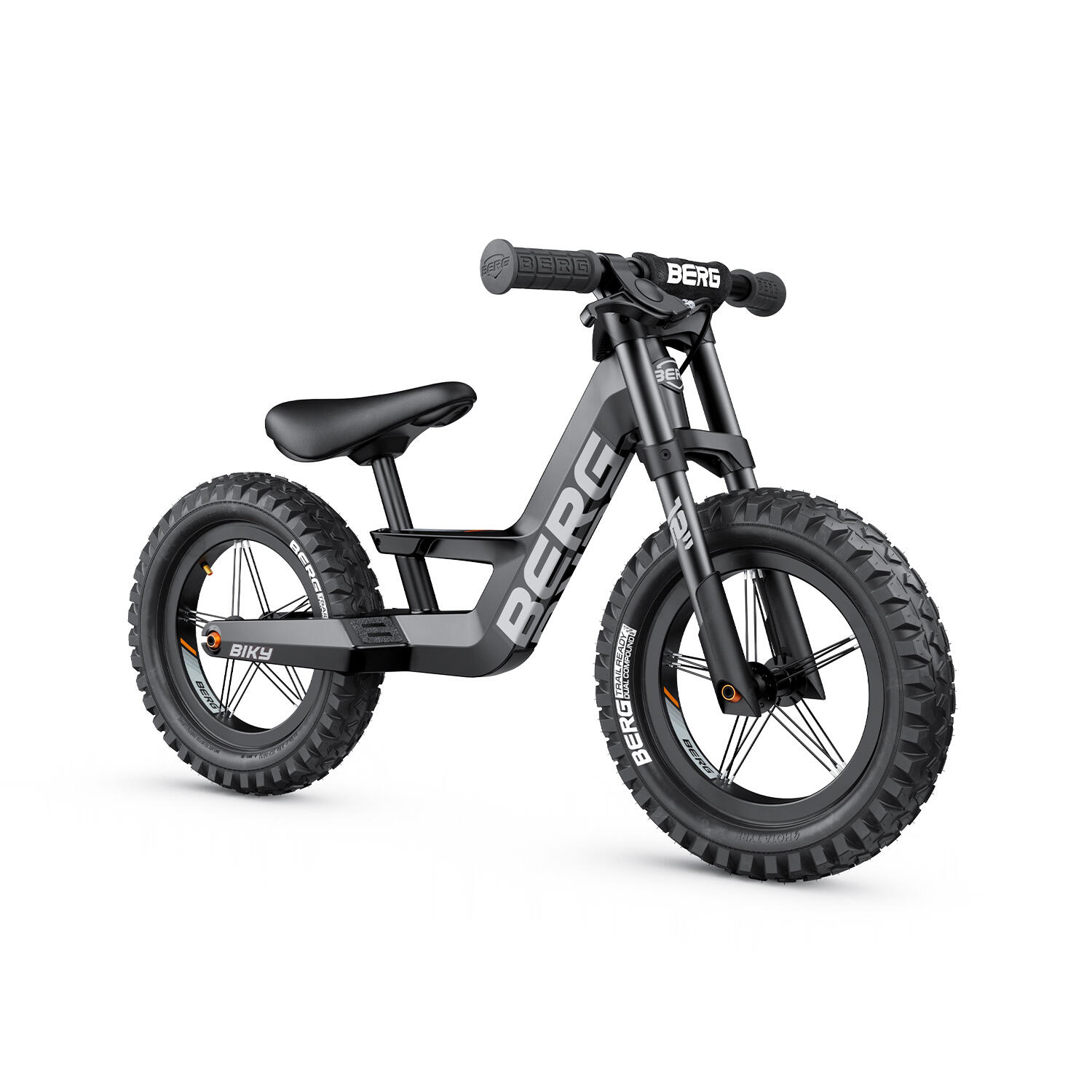 Loopfiets met Handrem BERG Biky Cross Zwart 1/7