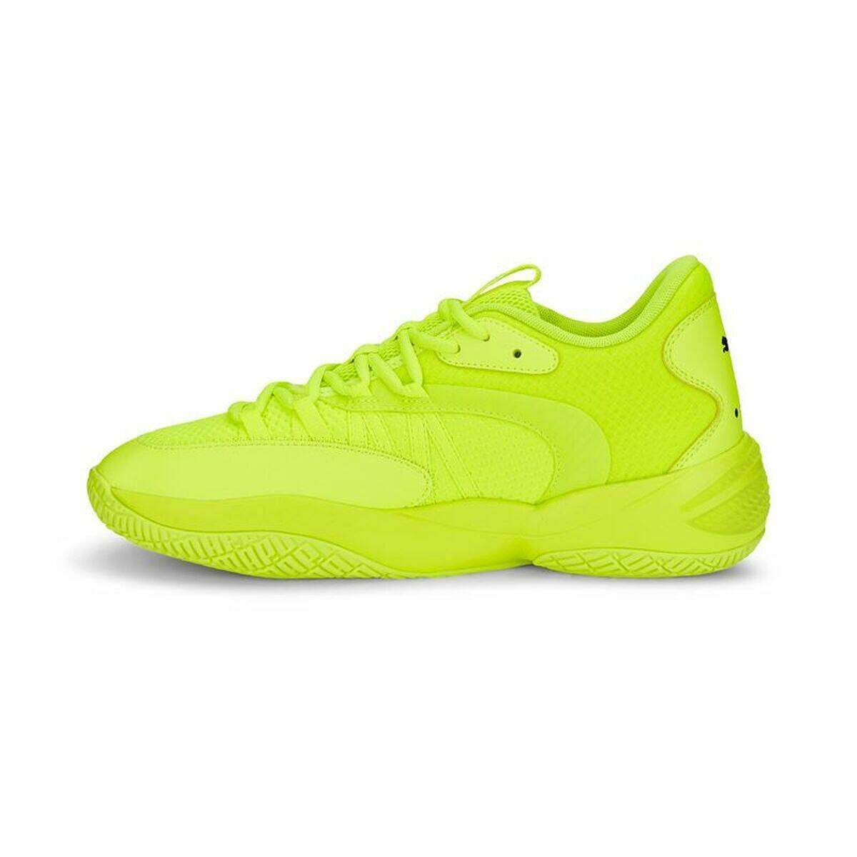Zapatillas de Baloncesto para Adultos Baloncesto Puma Court Rider 2.0 Amarillo 2/5