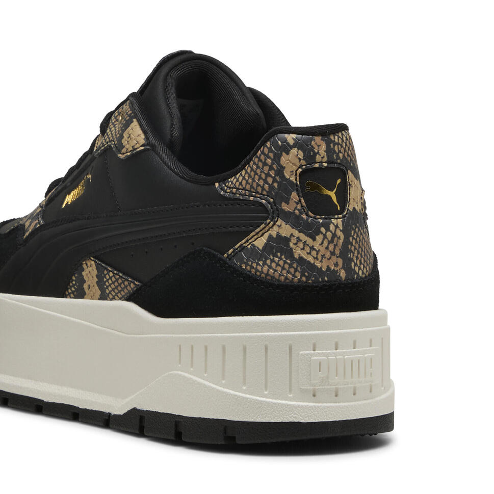 Damskie sneakersy Karmen II Idol Snake Chic PUMA Black Gold